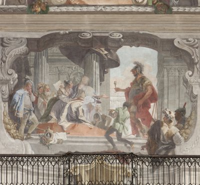 Sofonisba receiving the poison by Masinissa by Giovanni Battista Tiepolo